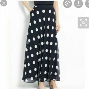 Ann Taylor Polka Dot Maxi Skirt